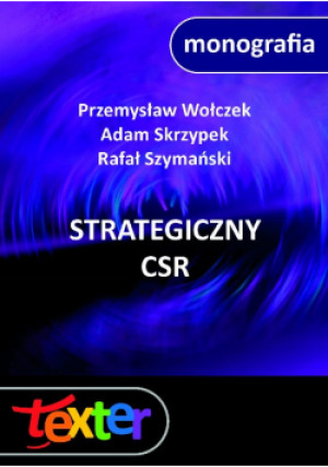 Strategiczny CSR - książka  wyd. 2016
