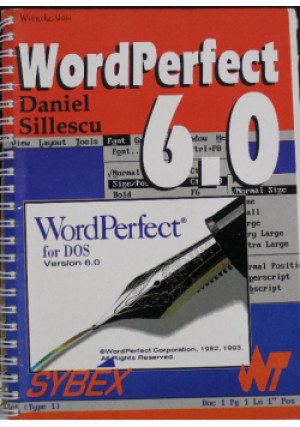 WordPerfect 6.0 - Daniel Sillescu - książka  wyd. 1993