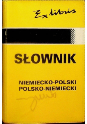 Słownik niemiecko polski polsko niemiecki - Praca Zbiorowa - książka  wyd. 1998