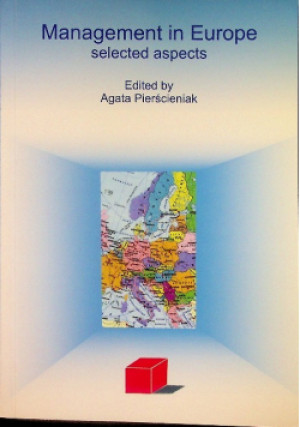 Management in Europe - Agata Pierścieniak - książka  wyd. 2008