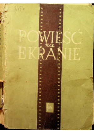 Powieść na ekranie - Aleksander Jackiewicz - książka  wyd. 1952