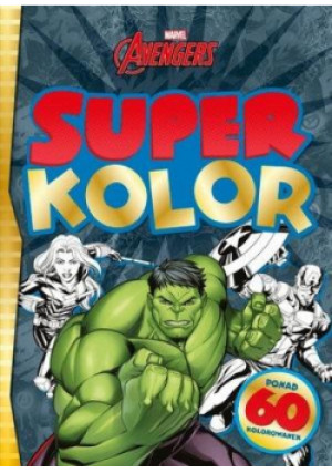 Superkolor. Marvel Avengers - książka  wyd. 2021