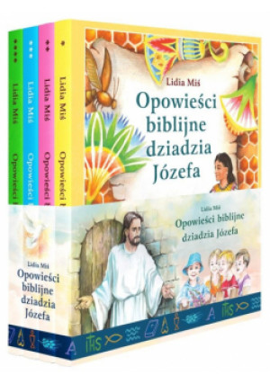 Pakiet: Opowieści biblijne dziadzia Józefa T.1-4 - Miś Lidia - książka  wyd. 2023
