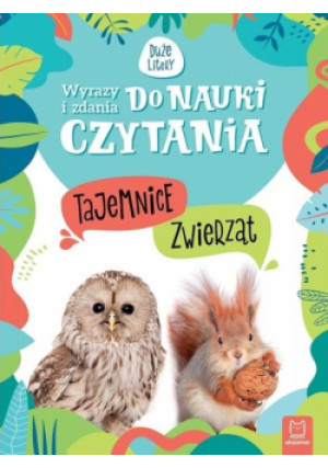 Wyrazy i zdania do nauki Tajemnice zwierząt - Agnieszka Bator - książka  wyd. 2021