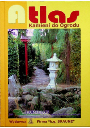 Atlas kamieni do ogrodu - książka  wyd. 2004