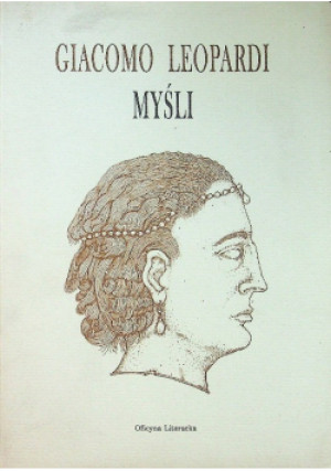 Leopardi Myśli - Giacomo Leopardi - książka  wyd. 1997