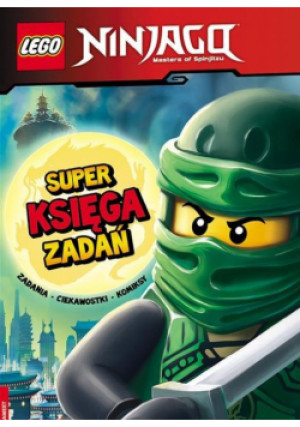 Lego Ninjago. Super Księga Zadań - książka  wyd. 2017