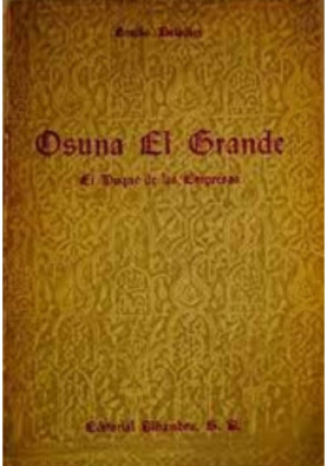 Ozuna el Grande - Emilio Beladiez - książka  wyd. 1954