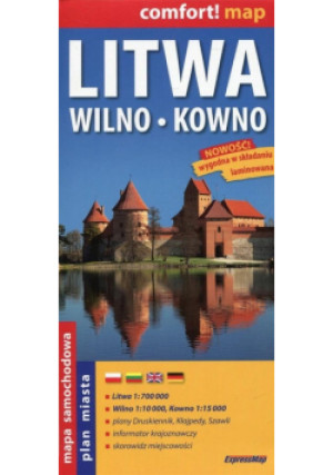 Litwa wilno kowno - książka  wyd. 2019