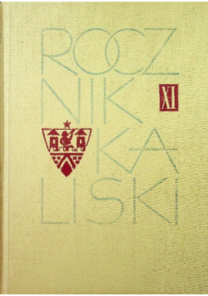 Rocznik Kaliski Tom XI - Praca Zbiorowa - książka historyczna wyd. 1978