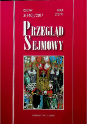 Przegląd Sejmowy Nr 3 - Praca Zbiorowa - książka  wyd. 2017