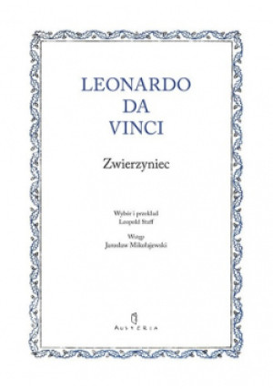 Zwierzyniec - Leonardo da Vinci - książka  wyd. 2020