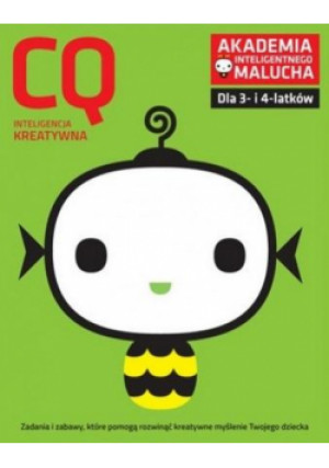 CQ Inteligencja kreatywna dla 3- i 4-latków - książka  wyd. 2015