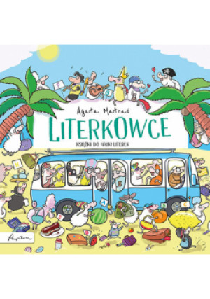 Literkowce (książka do nauki literek) - Agata Matraś - książka  wyd. 2023