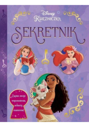 Sekretnik. disney księżniczka - książka  wyd. 2021