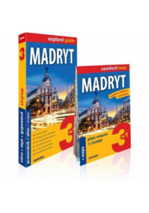 Madryt 3w1 przewodnik + atlas + mapa - książka  wyd. 2019