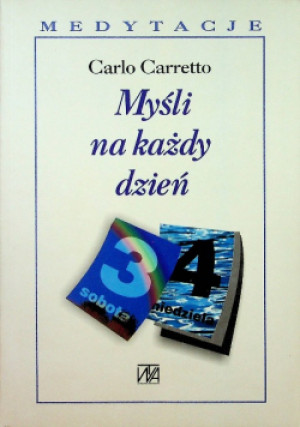 Myśli na każdy dzień - Carlo Caretto - książka  wyd. 1998