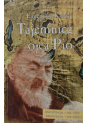 Tajemnice ojca Pio - Eugeniusz Kabate - książka  wyd. 1999