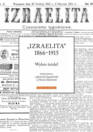 Izraelita 1866-1915 - Zbiorowa Praca - książka  wyd. 2015