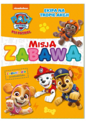Psi Patrol. Misja zabawa 2 - książka  wyd. 2023