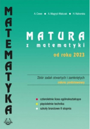 Matematyka Matura od 2023 roku zbiór zadań zakres podstawowy - książka  wyd. 2023
