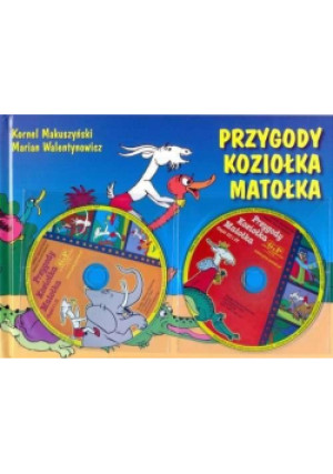 Przygody Koziołka Matołka + 2CD - Makuszyński Kornel, Walentynowicz Marian - książka  wyd. 2022