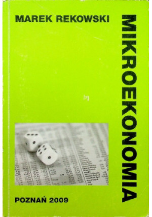 Mikroekonomia - Marek Rekowski - książka  wyd. 2005