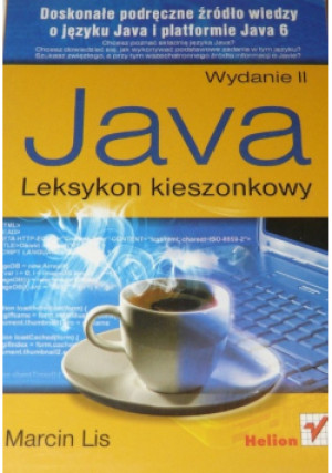 Java Leksykon kieszonkowy - Marcin Lis - książka  wyd. 2007