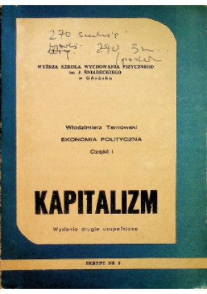 Kapitalizm - Włodzimierz Tarnowski - książka