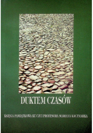 Duktem czasów - Praca Zbiorowa - książka  wyd. 1996