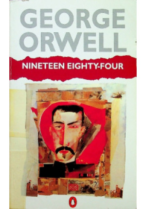 Nineteen Eighty Four - George Orwell - książka  wyd. 1989