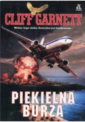 Piekielna burza - Cliff Garnett - książka fantasy wyd. 2001