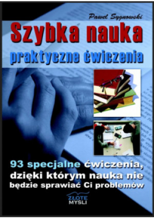 Szybka nauka - praktyczne ćwiczenia - Sygnowski Paweł - książka  wyd. 2020