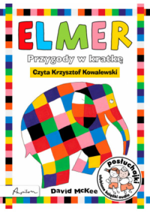 Posłuchajki Elmer Przygody w kratkę, Audiobook - David McKee - książka  wyd. 2013