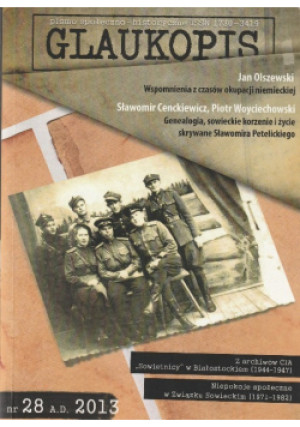 Glaukopis Nr 28 / 13 - książka historyczna wyd. 2013
