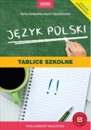 Język polski. Tablice szkolne - książka  wyd. 2023