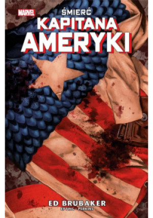Śmierć Kapitana Ameryki - Ed Brubaker - książka  wyd. 2020
