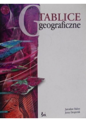 Tablice geograficzne - Jarosław Balon - książka  wyd. 2003