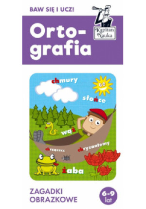 Kapitan nauka. Ortografia 6-9 lat - Depa Filip, Tomaszewska Diana - książka  wyd. 2020