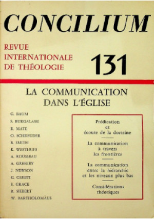 Concilium 131 La Cimmunucation Dans L ' Eglise - Praca Zbiorowa - książka