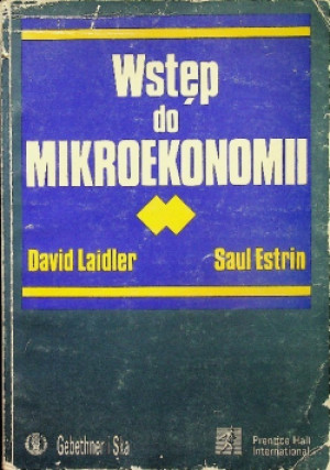 Wstęp do mikroekonomii - David Laidler, Saul Estrin - książka  wyd. 1991