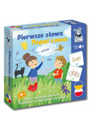 Pierwsze słowa. Polski i ukraiński dla dzieci - książka  wyd. 2022