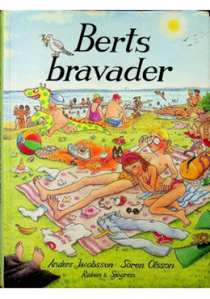 Berts bravader - Anders Jacobsson - książka  wyd. 1991
