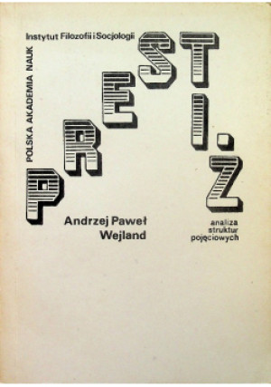 Prestiż - Praca Zbiorowa - książka  wyd. 1983
