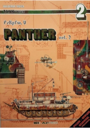 Tank Power 2 PzKpfw U  Panther vol 2 - Waldemar Trojca - książka  wyd. 1999