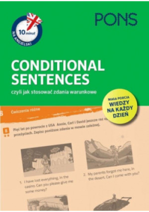 10 minut na angielski Conditional Sentences - książka  wyd. 2019
