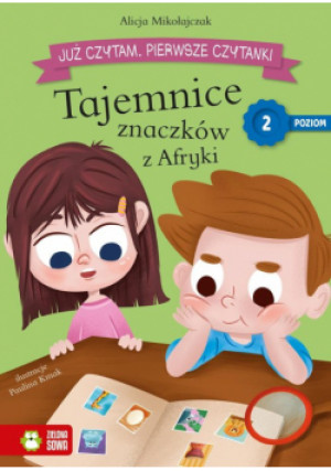Już czytam Pierwsze czytanki Poziom 2 Tajemnice znaczków z Afryki - Alicja Mikołajczak - książka  wyd. 2022