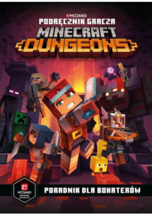 Podręcznik gracza Minecraft Dungeons - książka  wyd. 2021