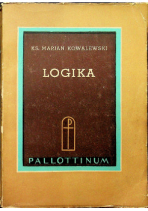 Logika - Marian Kowalewski - książka  wyd. 1959