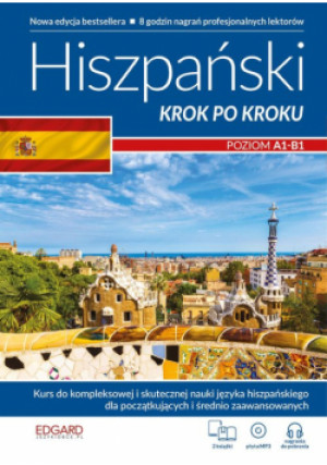Hiszpański Krok po kroku - książka  wyd. 2022